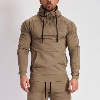 China Wholesale Cheap Wholesale Sportswear Organic Cotton Spandex Sweater Fitness Activewear Gym Hoodie Men for sale