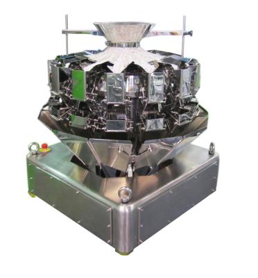 China High efficiency 10 multihead automatic weigher tea coffee beans packing machine for sale