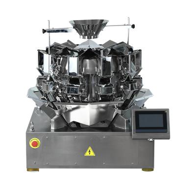 China 10 Head Food Weigher Automatic Coffee Powder Packing Machine Automatic Weighing Machine for sale