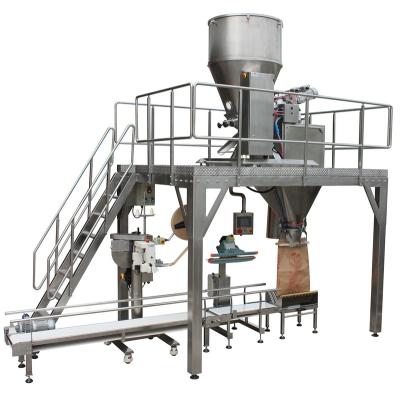 China Automatic Large Food Filling and Packaging Machine Rice Seed Milk Powder Bag Powder Filling Machine for sale