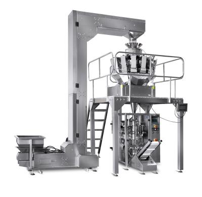 China Food Packaging Machine Candy Peanut Cookie Bag Automatic Weighing Packaging Machine for sale