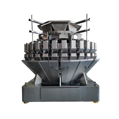 China Food 32 head mixed mix 4/6 kinds of materials tea nuts grain packing machine multihead weigher weighing machines for sale