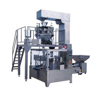 China Professional High Efficiency Maker Cheese Coffee Beans Snack Weighing Combination Weigher Filling Packing Machine for sale