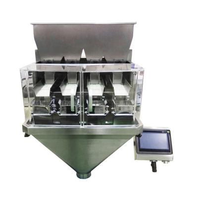 China High Efficiency Bottle Filling Machine Small Linear Head 4 Weigher Food Packing Machine for sale