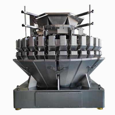 China Food 32 Heads Mixing Multihead Weigher Automatic Weighing Nuts Nuts Filling Packing Machine for sale