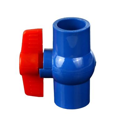 China General Free Sample Professional OEM Support Farm Irrigation System PVC Contract Female Ball Valve for sale