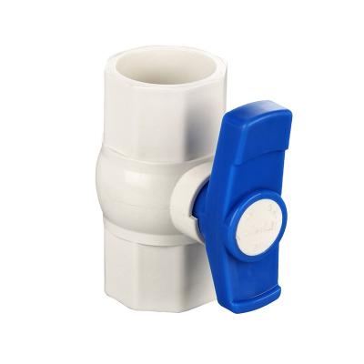 China General China Factory Supplier Hot-selling PVC Plastic Octagonal Ball Valve With High Quality for sale