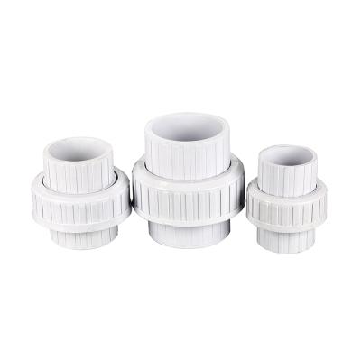 China PVC Pipe Fittings General Union Connector Male Female Threaded Union For Water Supply for sale