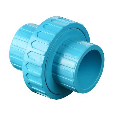 China High Quality Tubing General Plastic Fittings Size20-463mm PPR Pipe And Plastic Fittings PPR Union for sale