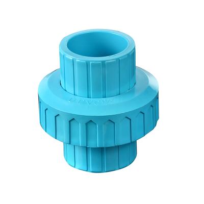 China High Quality Union 50mm 50mm Tube Connectors General Plastic Tubing Fittings UPVC For Union Fittings Use for sale