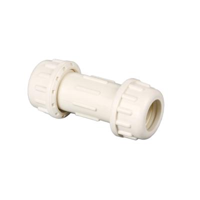 China Water Supply Pipe Fittings 20mm General Specifications 25mm PVC Different Emergency Repair Two Way Quick-Connect for sale