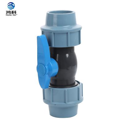 China Genuine PVC Unions Plug/Thread Connection UPVC Water Supply Pipe Fittings Double Union Ball Valve Double Ball Valve General Standard for sale