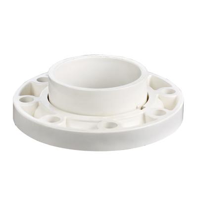 China Newcomer General Chinese Hot Selling Factories Durable Meticulous PVC Pipe Fitting Plastic Pipe Fitting Flange Good Prices for sale