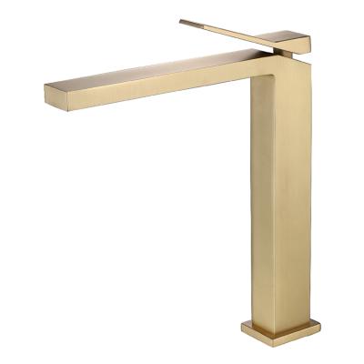 China Modern Single Handle Brass Basin Faucets F01S39JL ​​Style Large Metered Bathroom Basin Faucets Faucets F01S39JL for sale