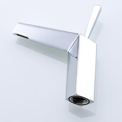 China F01S101CPRTS New Design Brass Single Handle Mixer Tap Basin Faucet Bathroom Basin Waterfall Faucet Metered for sale