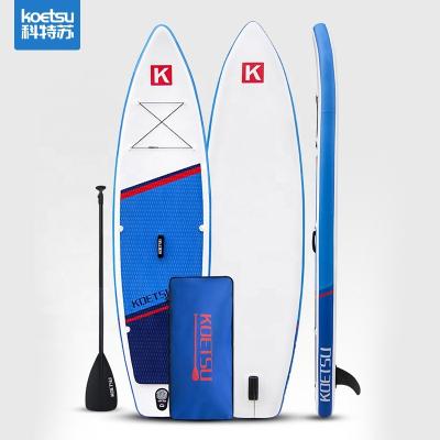 China Water Sport Activity KOETSU Double-Layer Paddle Board Thickened SIP Newbie Surfboard Swept Inflatable Board Pulp Board for sale