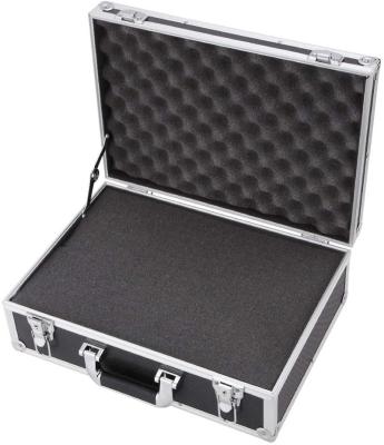 China Durable Aluminum Hard Case with DIY Customizable Foam Insert Aluminum Case with Customizable Pluck Foam Interior for Test Instruments for sale