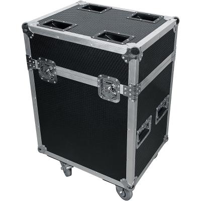 China Heavy Duty Flight Case with Wheels for 2 Beam LED 350 Moving Head Flight Road Case Lighting Case for sale