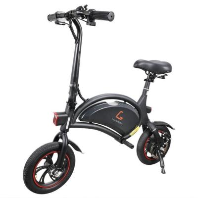 China Foldable Electric Bicycle Smart Folding Unisex Powerful Adult Electric Bike Two Wheel KugooKirin B1 250W 36V 6ah 18650 Lithium Battery for sale