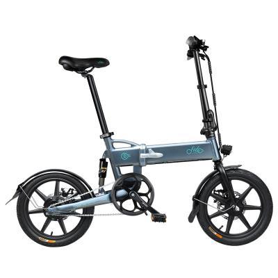 China Wholesale EU Warehouse Aluminum Alloy D2S Drop Shipping 16 Inch Variable Speed ​​Electric Bike d2S Folding Electric Bike 36V 7.8Ah 250W for sale