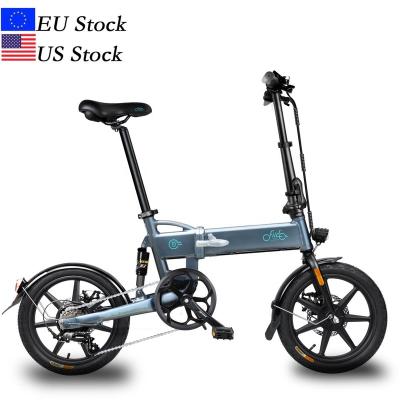 China EU USA Storage D2S Sale Alloy City Portable Folding E-Bike Folding City Fat Bike Hot Electric Fat Bike Electric Bicycle for sale