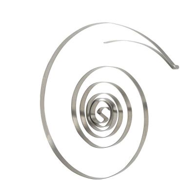 China Steel Flat Spiral Clock Volute Coil Spiral Customized Ribbon Constant Force Spring For Sales for sale