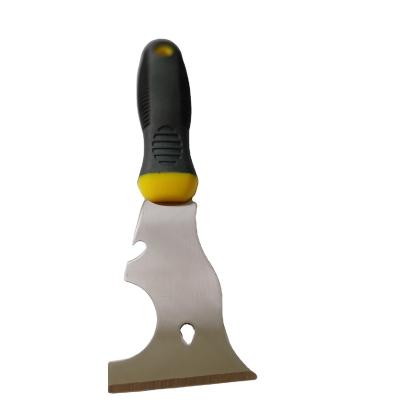 China Hot Selling Professional Carbon Steel Scraper High Quality Decorating Soft Putty Knife For Outdoor for sale