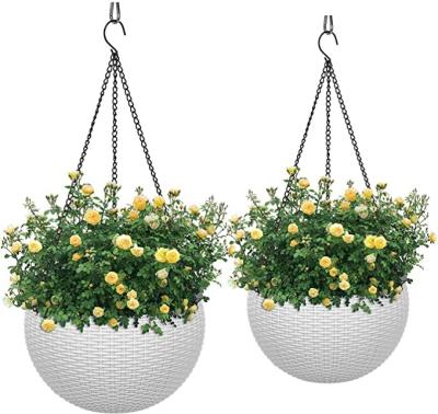 China Factory Wholesale Price Manufacturer Professional Plastic Planting Hanging Basket Eco-friendly Flower Pot for sale