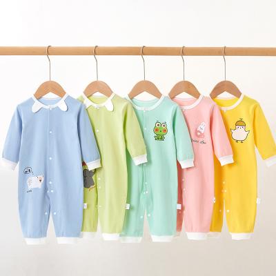 China Lovely Autumn Spring Cotton Cartoon Toddler Romper Boy Clothes Infant Newborn Baby Clothes Jumpsuit For Baby Clothes for sale