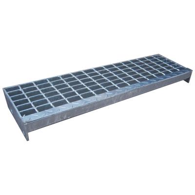 China Traditional Factory Price Hot Dip Galvanized Steel Floor Drain Trench Grate Walkway Water Drainage Cover Panel Steel Grating for sale