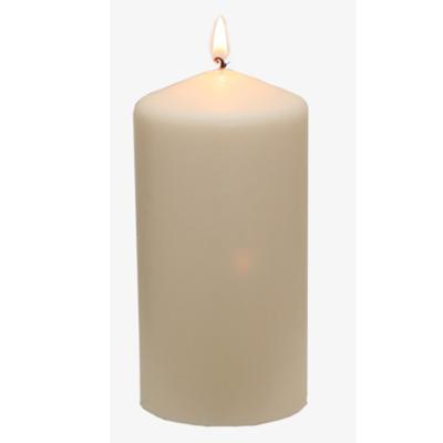 China Long Burning For Wedding Birthday Party Long Burning Round White Cylinder Pillar Paraffin Wax Candles for sale