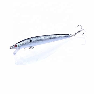 China 10 Colors 95mm Minnow Wobbler Fishing Lures Artificial Hard Bait Floating Bass Bait Fishing Tackle 95mm 8.5g for sale