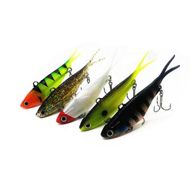 China Lure 20g 95mm 20g Soft Fishing Lure Saltwater Fishing Lures Soft Vibe 95mm Plastic 20g for sale