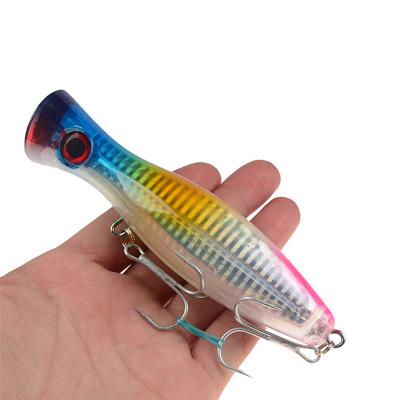 China Fishing Panic Snap 120mm 40g Fishing Topwater Hard ABS Artificial Lure Bait For Fishing Tuna Bass Mackerel 120mm 40g for sale