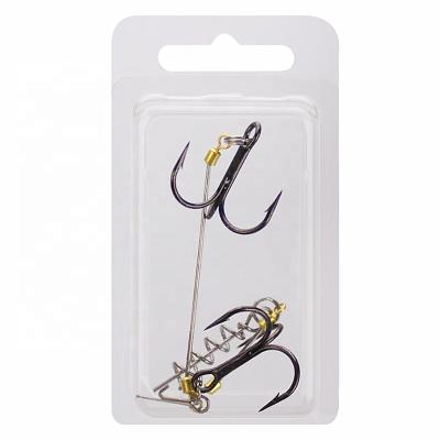 China Aid Soft Baits Hook Lures Pin Spring Twist Fixed Lock Screw Dagger Tools Fishing Size A for sale