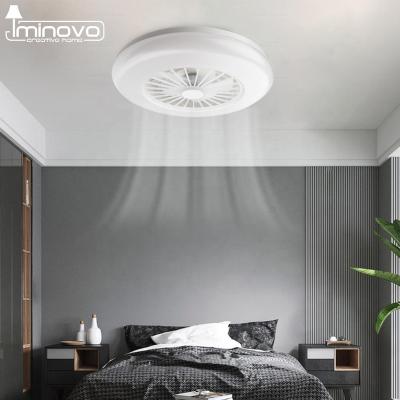 China Modern LED Ceiling Fan Light 2 in 1 Vintage E27 Decor Lamp 12W 24W Kitchen Dining Room Restaurant Night Market Home Toilet AC 12V 220V for sale