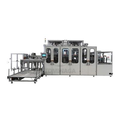 China Shanghai Tominaga CPA-IF-IP Automatic Facial Tissue Carton Packaging Machine of Commodities for sale