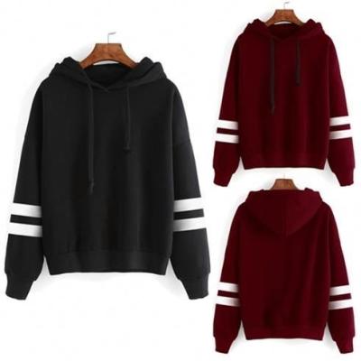 China OEM Viable Plus Size Casual Cotton Streetwear Hoodie Long Sleeve Pullovers Plain Sweatshirts for sale