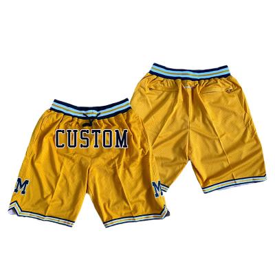 China New Design Breathable Men Jogging Five Inch Elastic Cotton Blank Mesh Basketball Shorts Custom Sublimated Shorts for sale