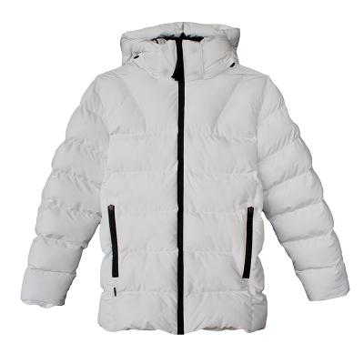 China Reversible French Automatic Machinery Men's Long Stripper Women Bomber Filling Machine Men's Winter Hooded Shiny Jackets Down Jacket for sale