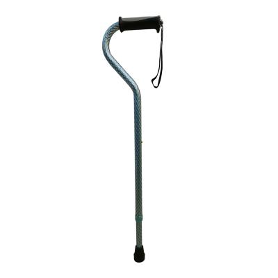 China Swan Comfortable Neck Aluminum Adjustable Canes With Soft Handle Light Weight Walking Cane For Elder CA221 for sale