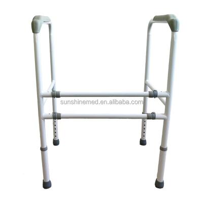 China Care Products Elderly Heavy Duty Toilet Safety Rail Bathroom Toilet Safety Frame For Elderly Disabled Adjustable Bathroom Toilet Railings BA311 for sale