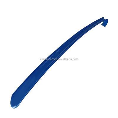 China Custom Big Plastic Shoe Dressing Horn Daily Living Aid Long Grip For Elder DL214 for sale