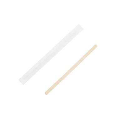 China Sustainable Eco Friendly Wooden Coffee Stirrer Stick Birch Wood Stirrers Coffee Stir Sticks for sale