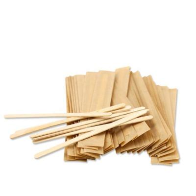 China Factory Direct Sale Biodegradable Honey Stir Coffee Stocked Wooden Stirrer Sticks 7 Inch Stirring Stick for sale