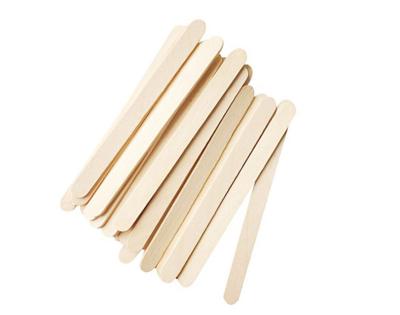 China Factory Stocked Wholesale Custom Wooden Popsicle Stick Mold Ice Cream Sticks for sale