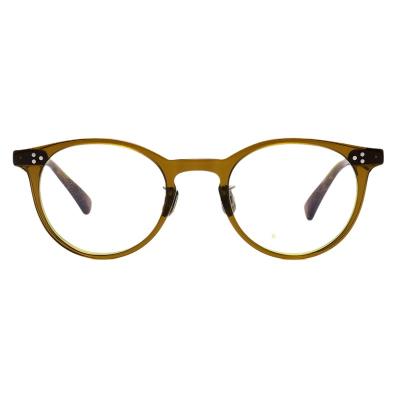 China Men's And Women's Unisex Glass Frame Unisex Safe Soft Popular Style Retro Round Glasses for sale