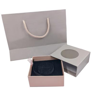 China Wholesale high quality paper new logo custom jewelry packaging gift box jewelry box ring box set for sale