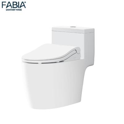 China Premium Asian Ceramic Water Saver Double-Flow Bathroom Quality Smart Toilet With Seat Heater à venda