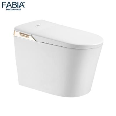 China Double-flow Chaozhou High Quality Ceramic Factory Automatic Smart Toilet Factory à venda